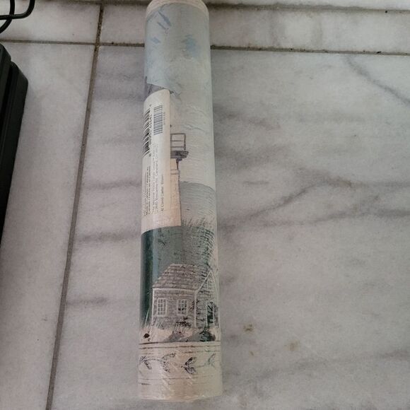 NEW Imperial Coordinated Borders Wall Decor Blue Lighthouse DC2082B - Picture 1 of 9